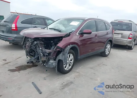 2014 Honda Cr-V Ex-L z USA, uszkodzony, nr VIN 5J6RM3H76EL007484